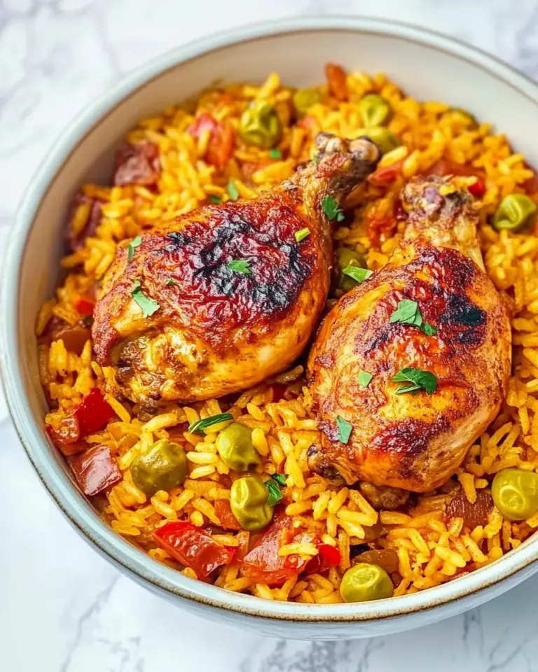 homemade Locrio de Pollo (Dominican Chicken and Rice) photo