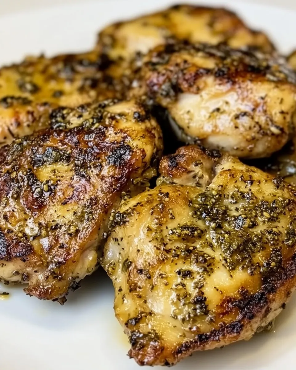 Classic Marinated Chicken Thighs image