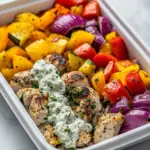 Homemade Meal-Prep Greek Chicken and Veggies with Tzatziki photo