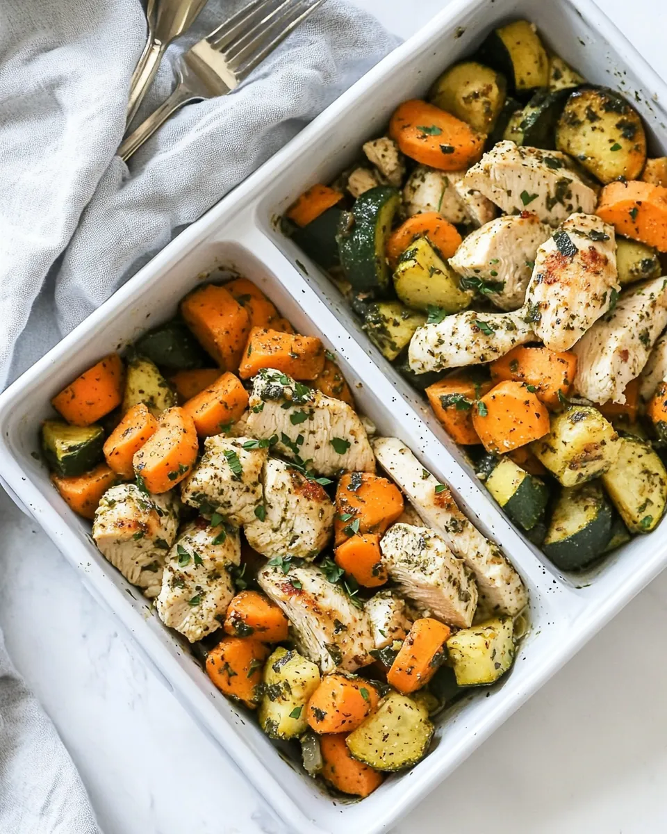 classic Meal Prep Chicken and Vegetables (Paleo, Whole30) image