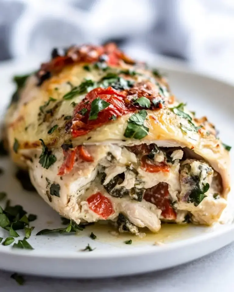 Homemade Mediterranean Stuffed Chicken photo