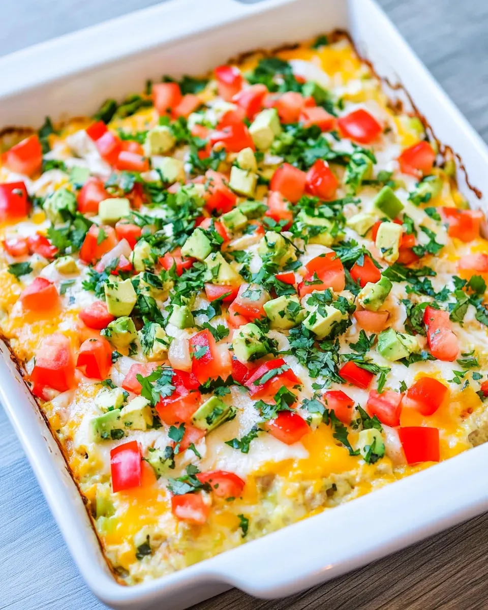 Homemade Mexican Chicken Casserole photo