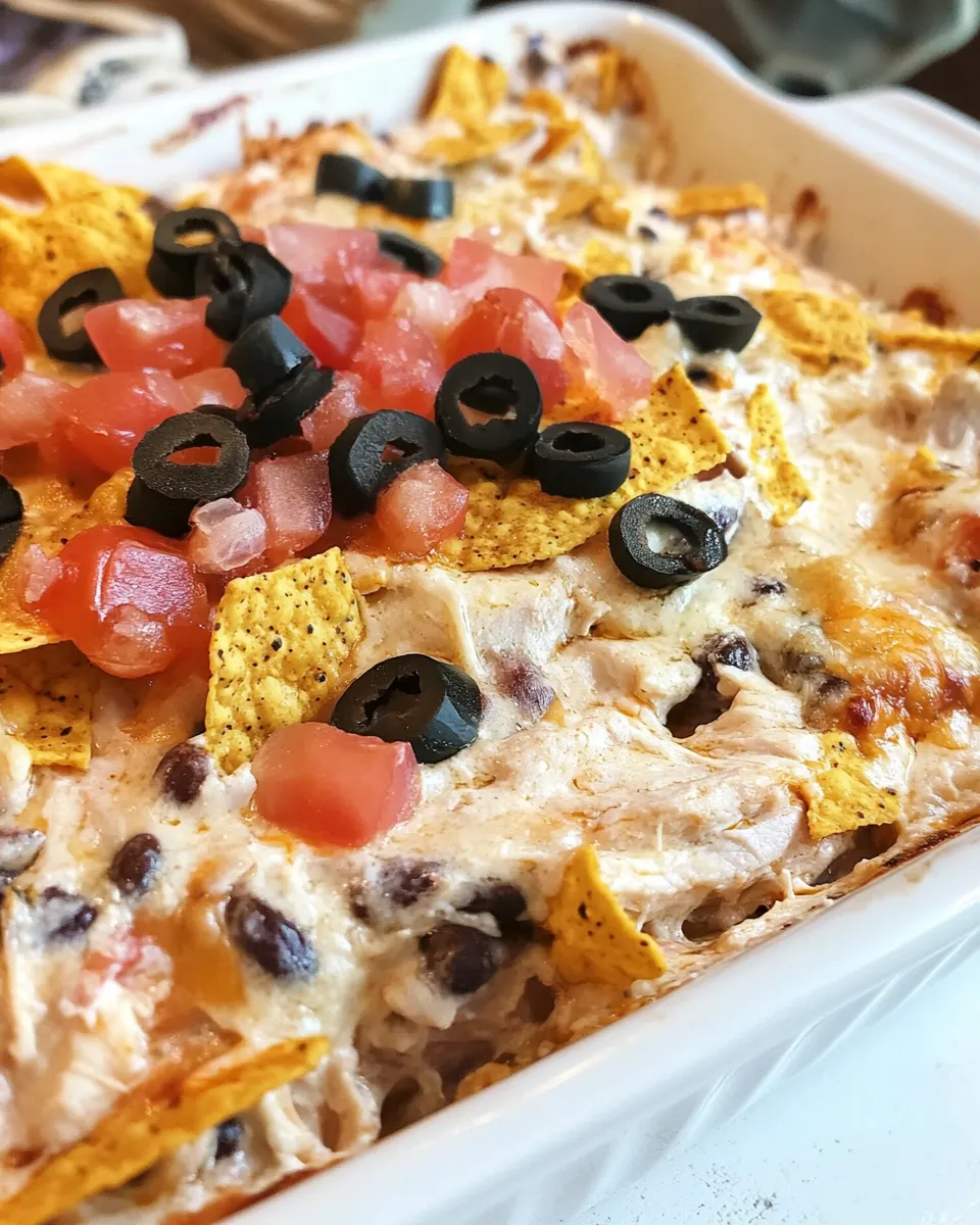 Easy Mexican Chicken Dorito Casserole recipe photo