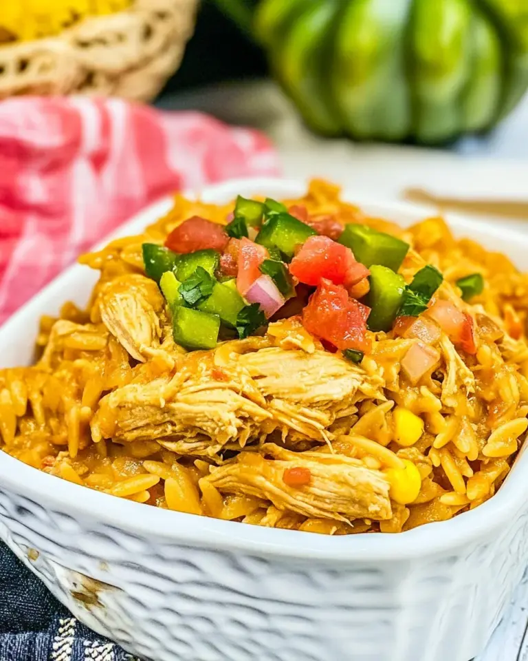 Homemade Mexican Chicken Orzo photo