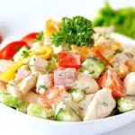 Homemade Mexican Chicken Salad photo