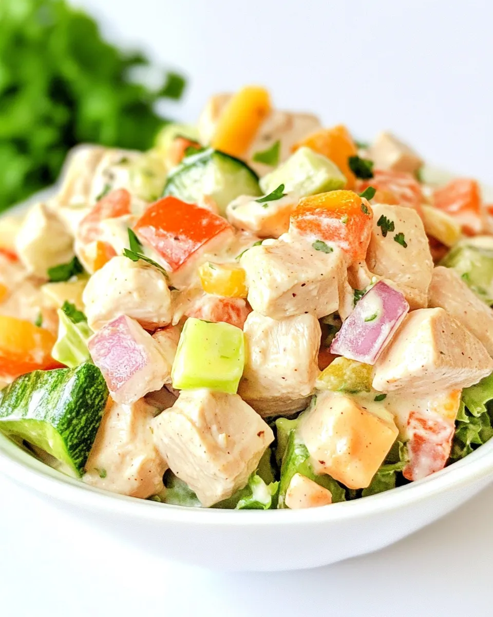 Classic Mexican Chicken Salad image