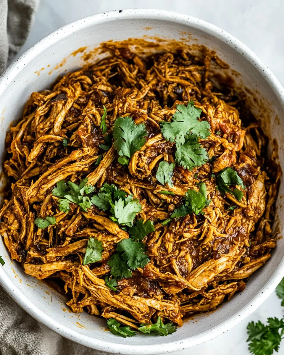Classic Mexican Shredded Chicken image