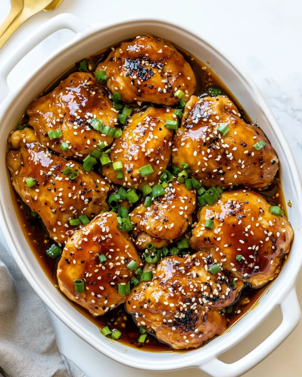 Easy Miso Chicken dish photo