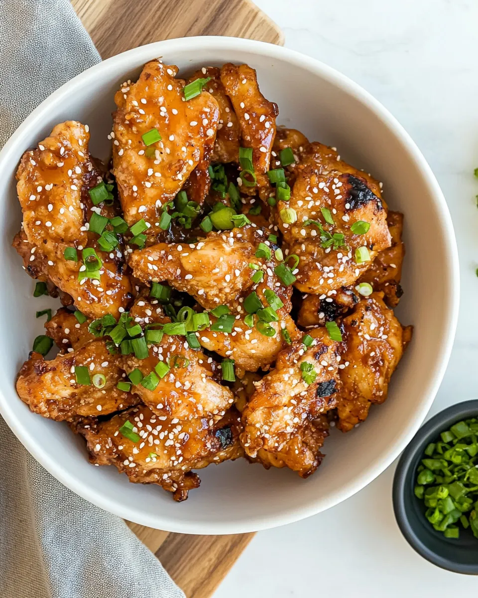 Delicious Mochiko Chicken dish photo