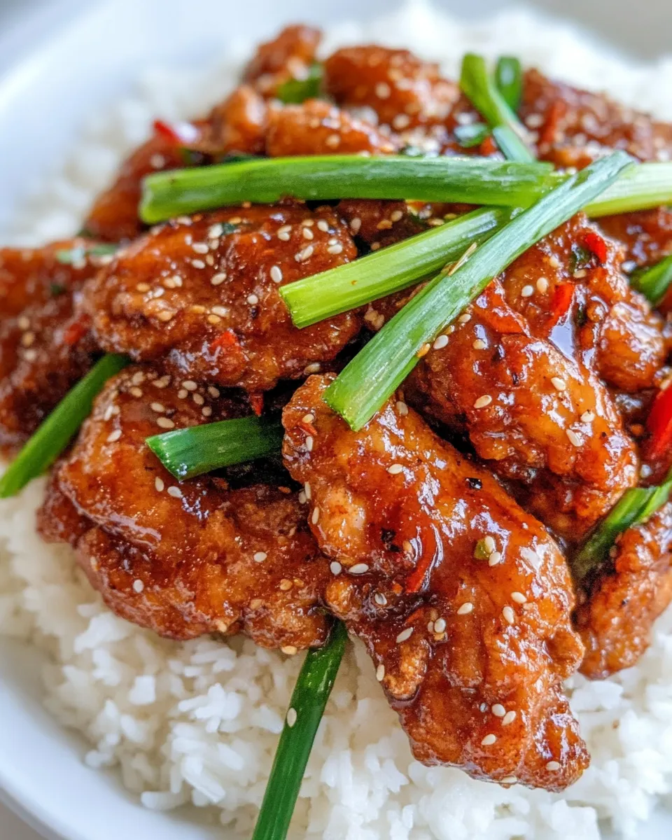Classic Mongolian Chicken Recipe image