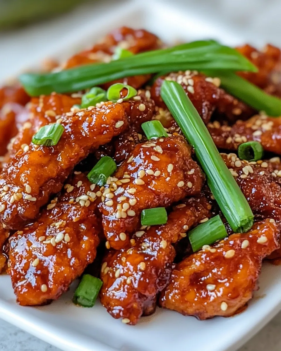 Easy Mongolian Chicken Recipe recipe photo