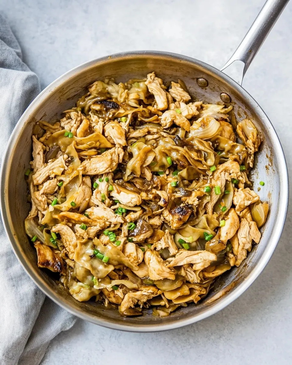 Easy Moo Shu Chicken Skillet Recipe recipe photo