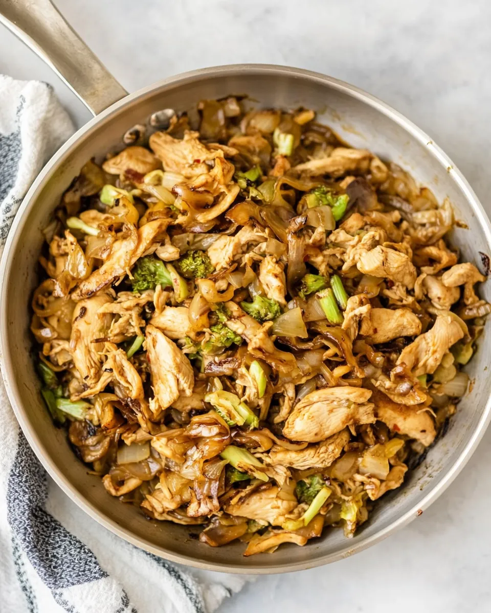 Delicious Moo Shu Chicken Skillet Recipe dish photo