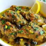 Homemade Moroccan Chicken (Djej Makalli) photo