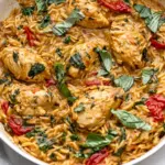 Homemade One-Pan Marry Me Chicken Orzo photo