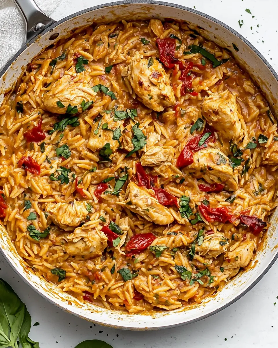 Classic One-Pan Marry Me Chicken Orzo image