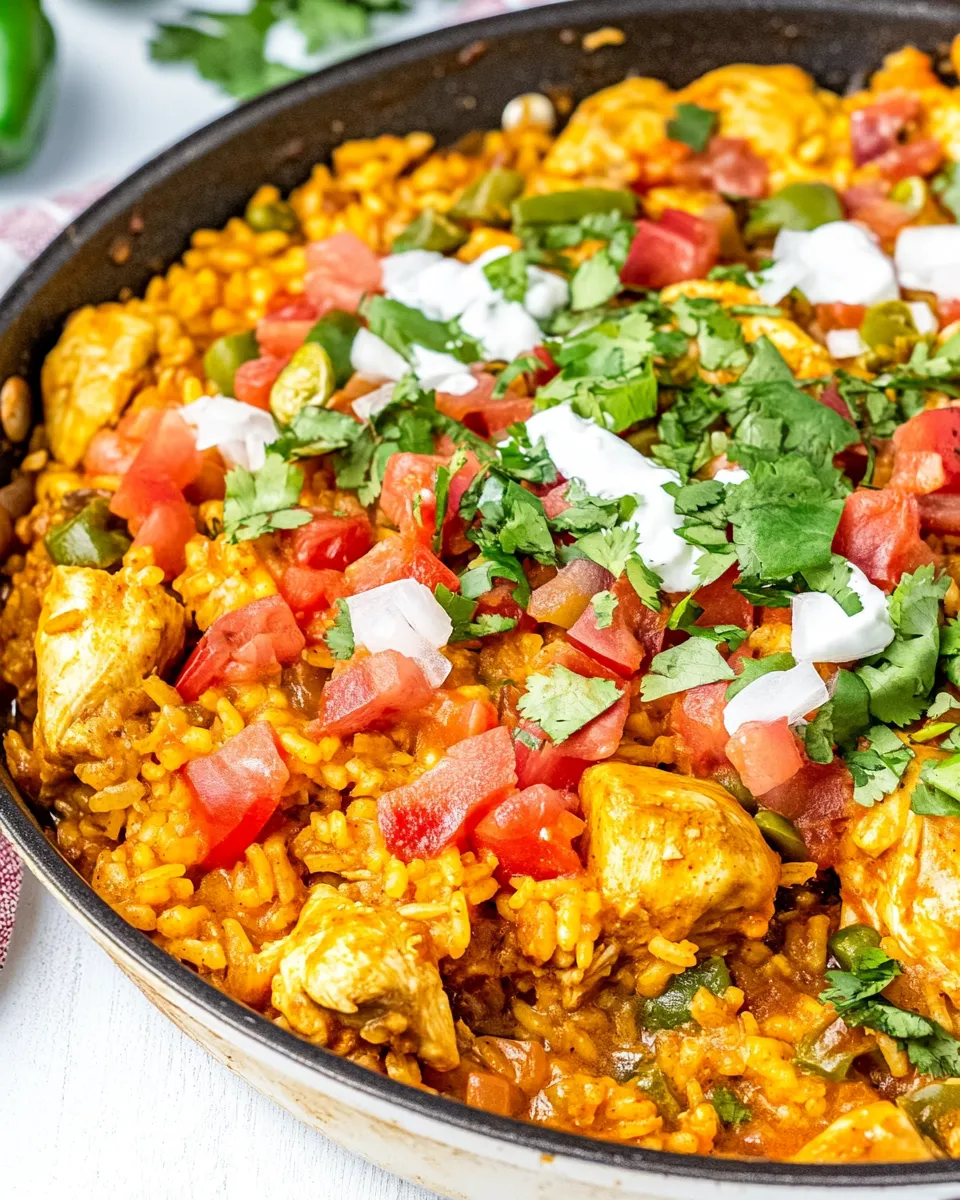 classic One-Pan Mexican Chicken & Rice image