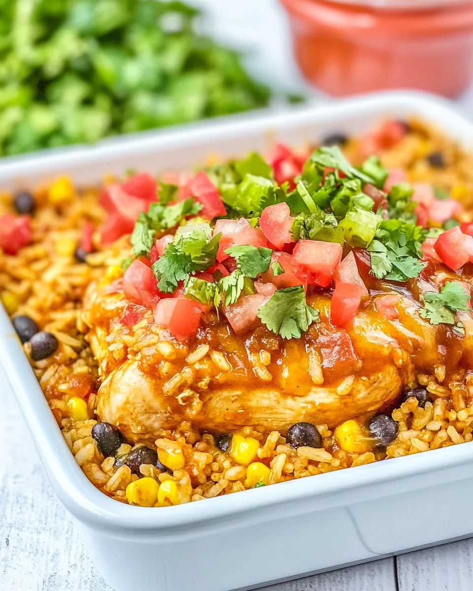 easy One-Pan Mexican Chicken & Rice recipe photo