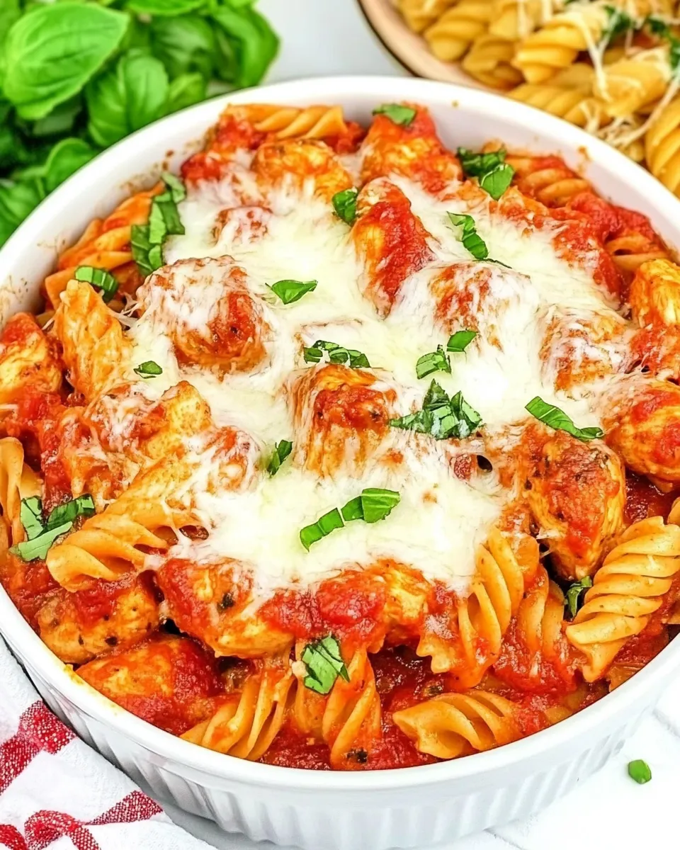 Easy One-Pot Chicken Parmesan Pasta picture