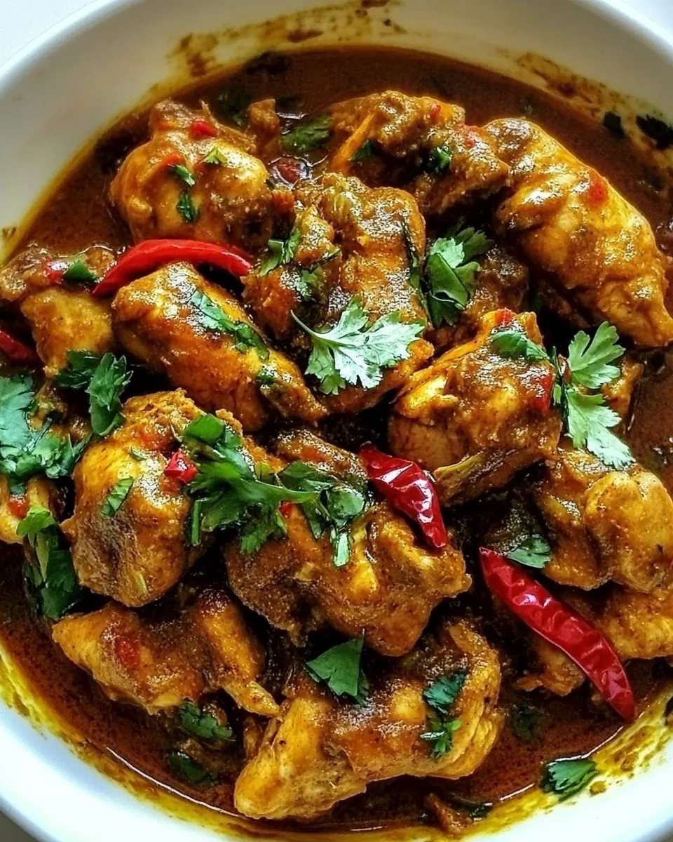 Classic One-Pot Curried Coconut Chicken image