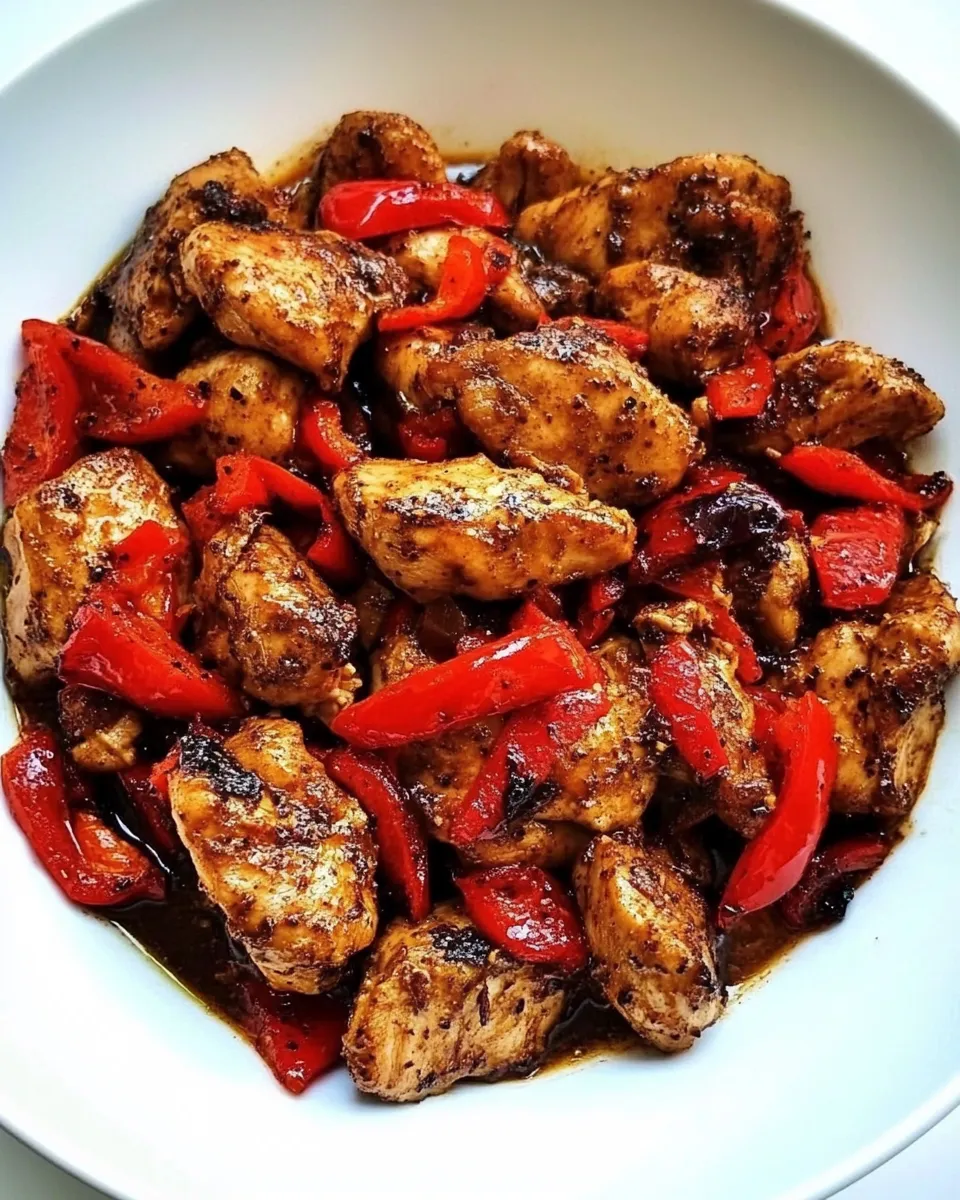 Homemade One Pot Black Pepper Chicken photo