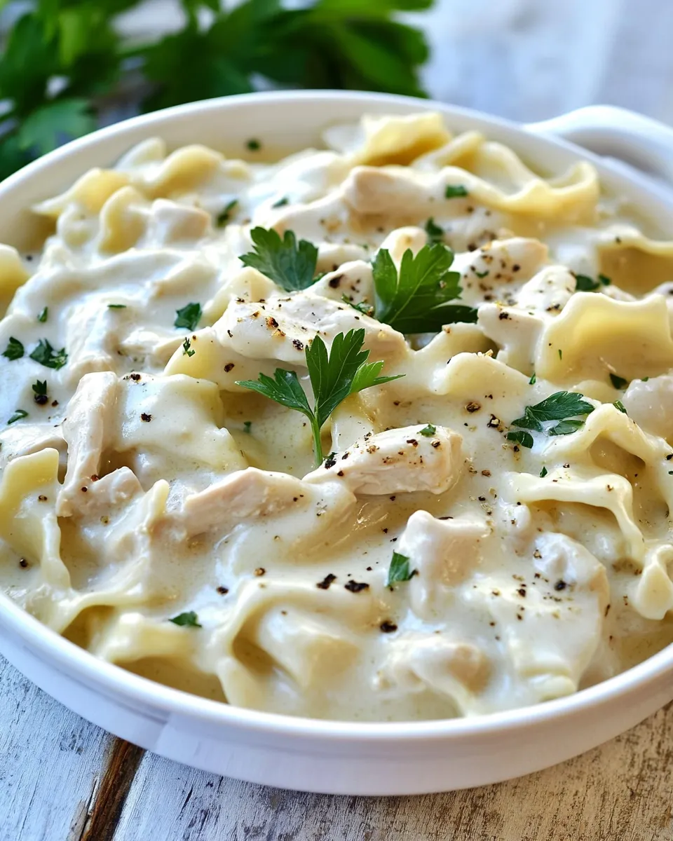homemade One Pot Chicken Alfredo photo