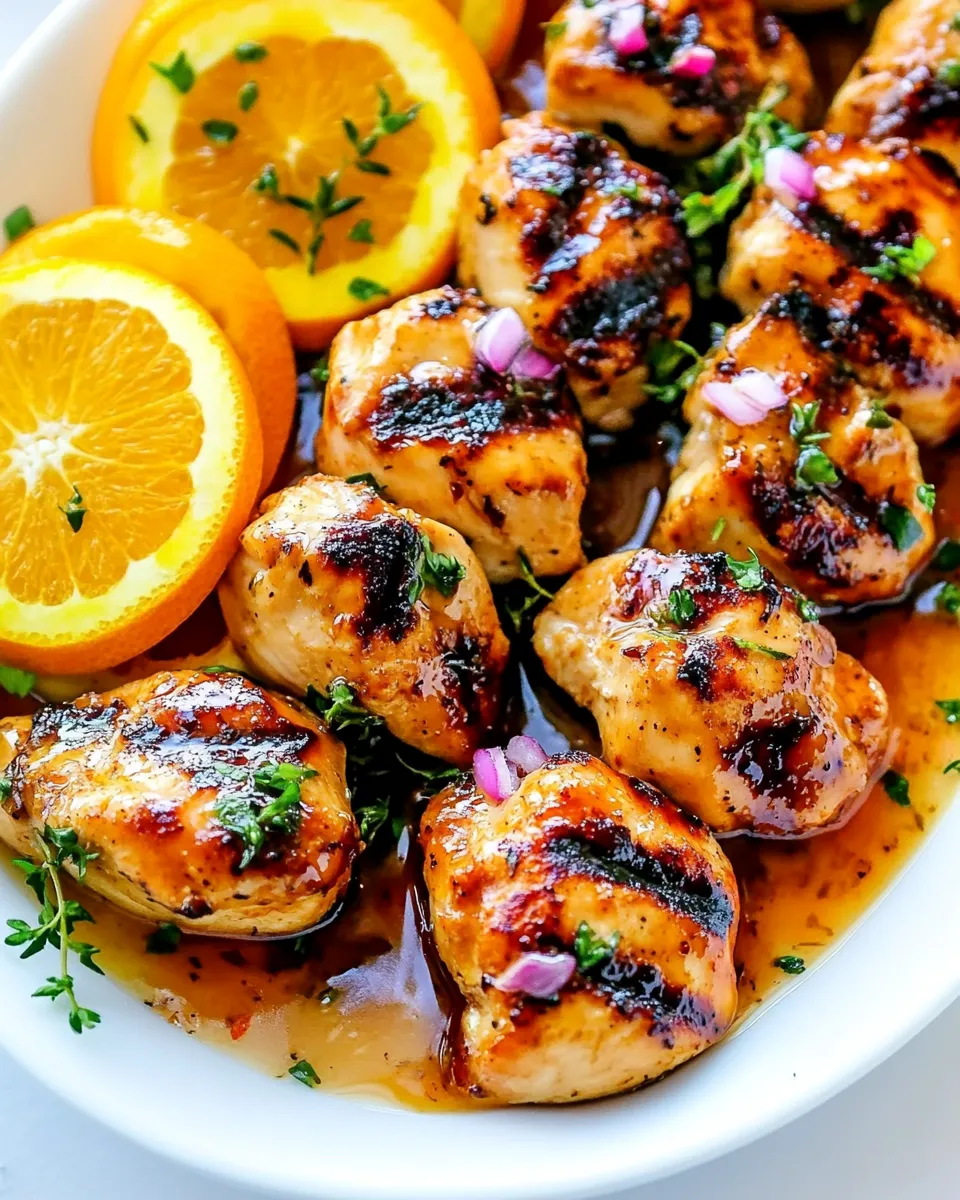 Delicious Orange Chicken Marinade dish photo