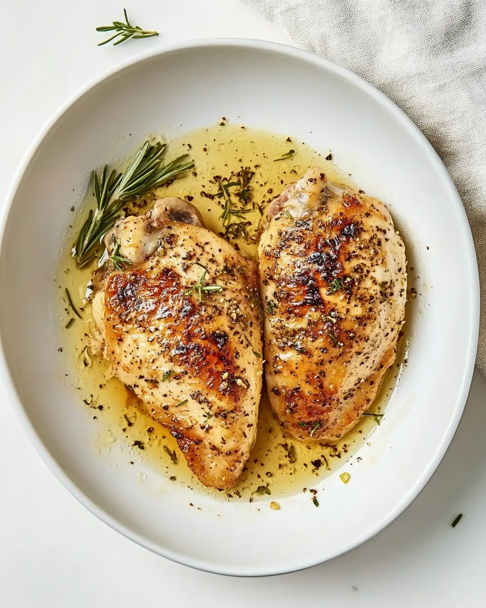Easy Pan Seared Chicken recipe photo