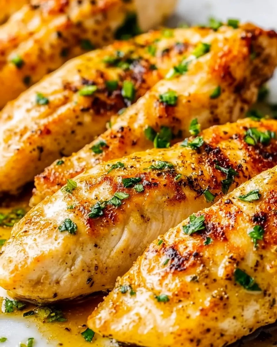 Delicious Pan Seared Chicken Tenderloins dish photo