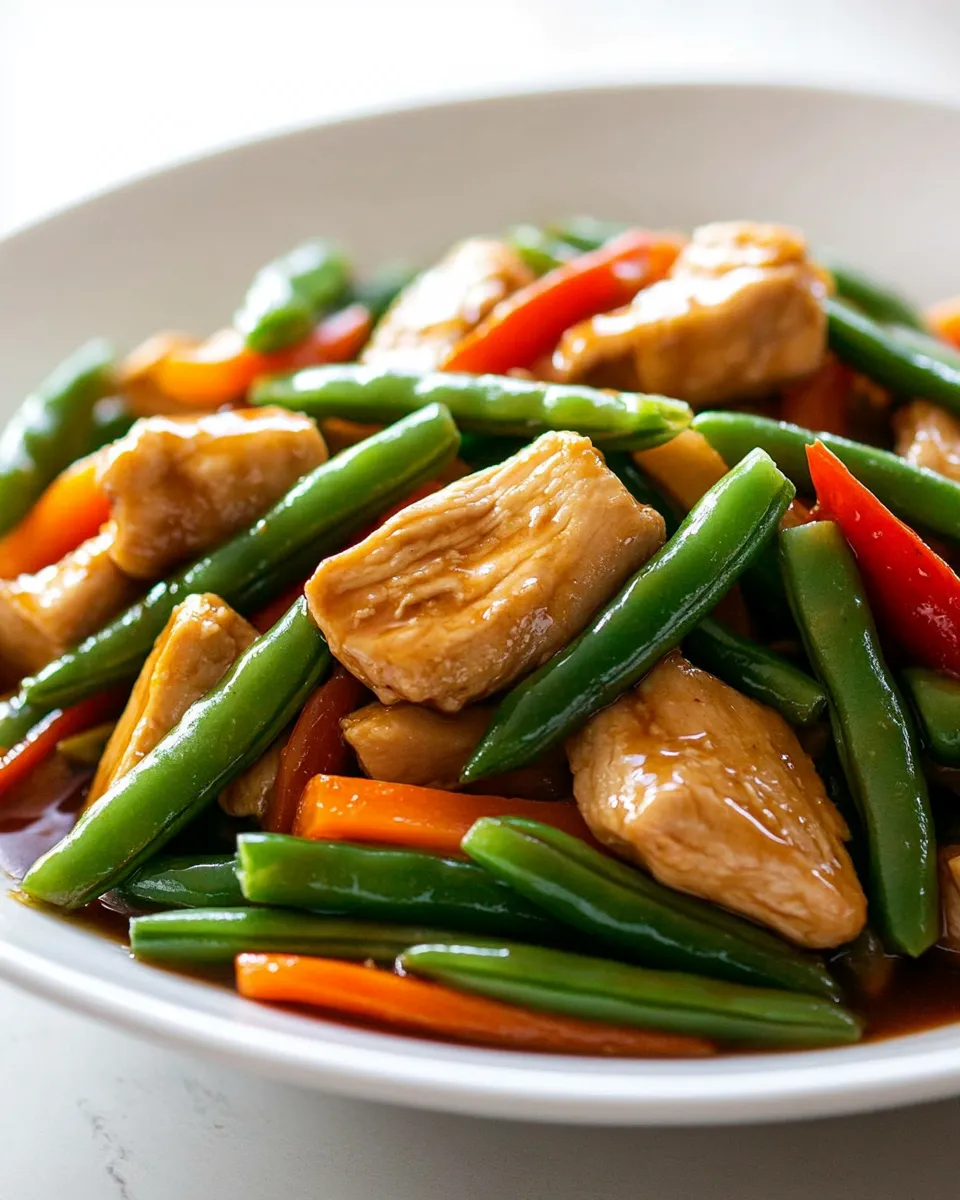 Classic Panda Express-Inspired String Bean Chicken image