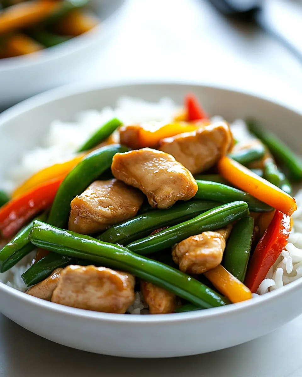 Easy Panda Express-Inspired String Bean Chicken recipe photo
