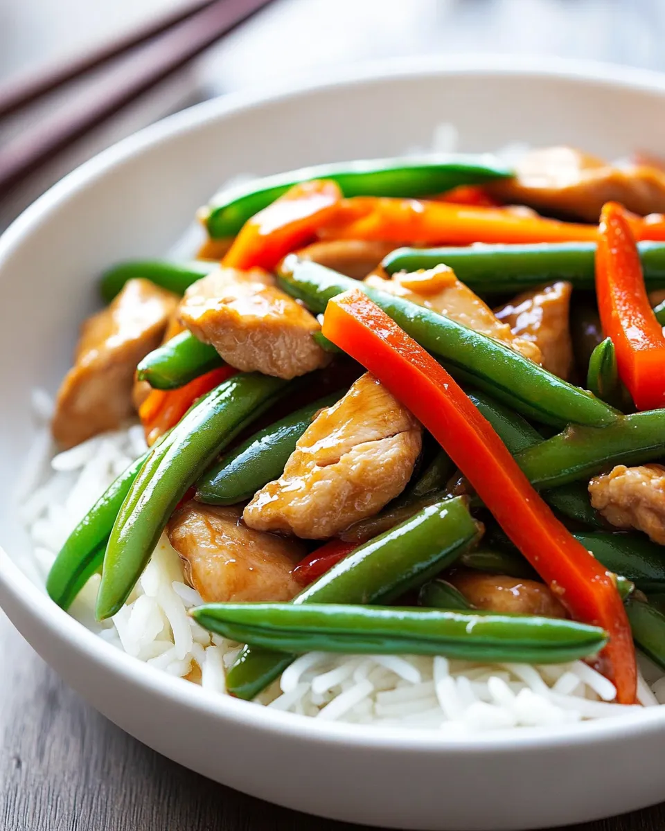 Delicious Panda Express-Inspired String Bean Chicken dish photo