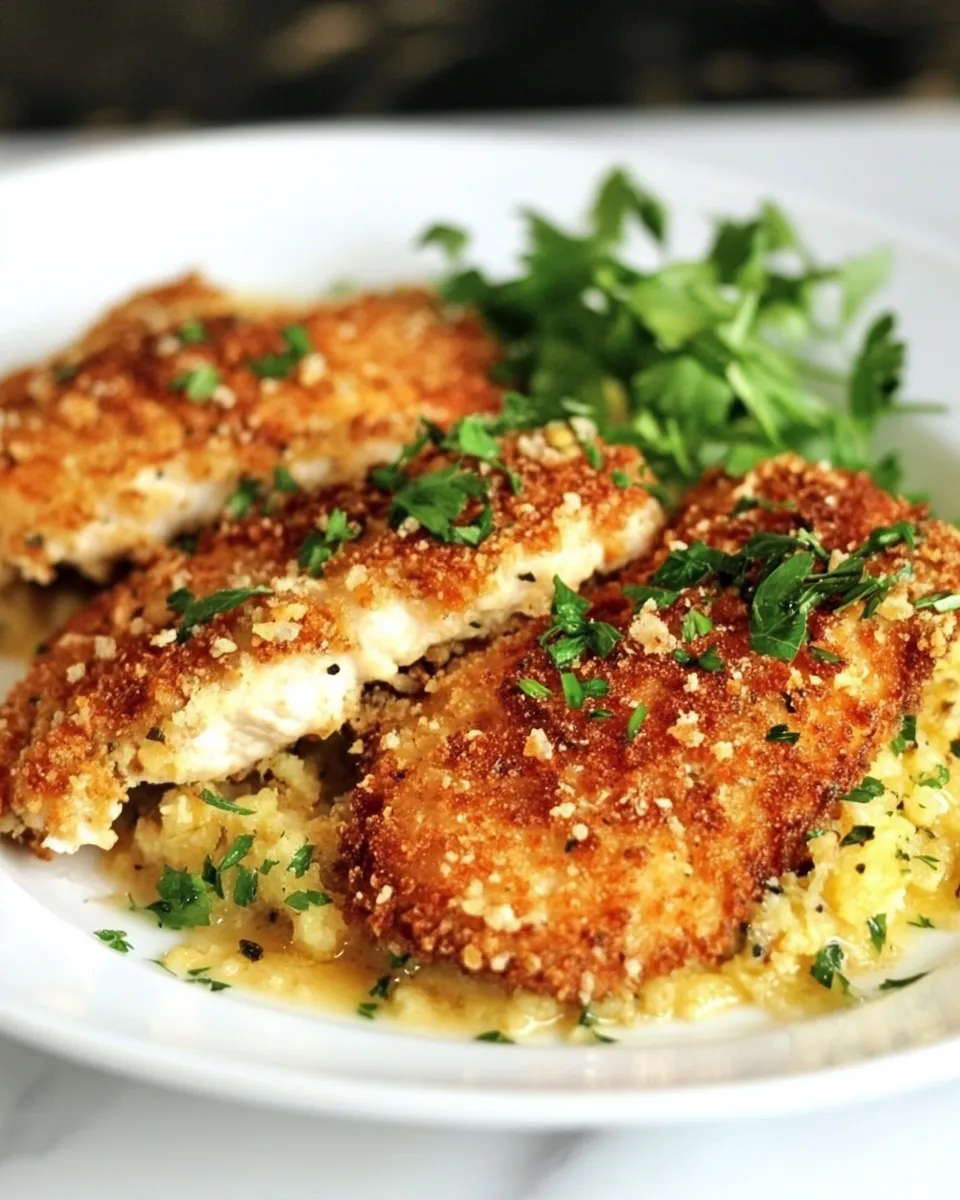 Easy Panko-Coated Chicken Schnitzel recipe photo