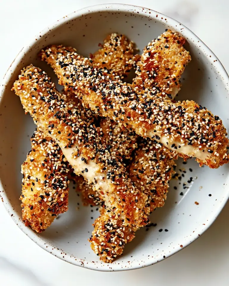 Homemade Panko Sesame Chicken Tenders photo