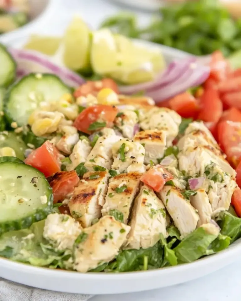 Homemade Pesto Chicken Salad photo