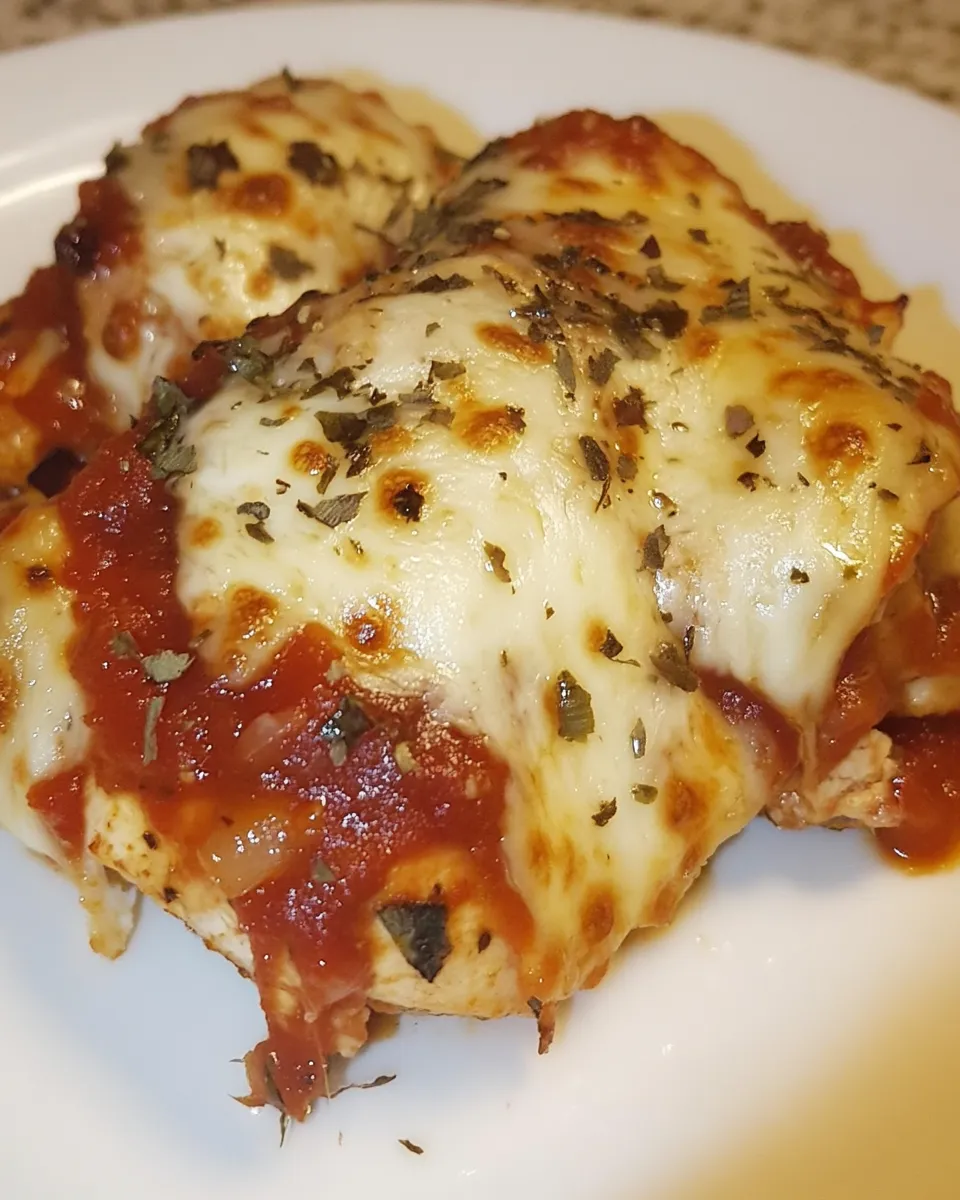 Homemade Pizza Smothered Chicken photo