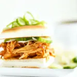 Homemade Pulled Chicken Sandwich photo