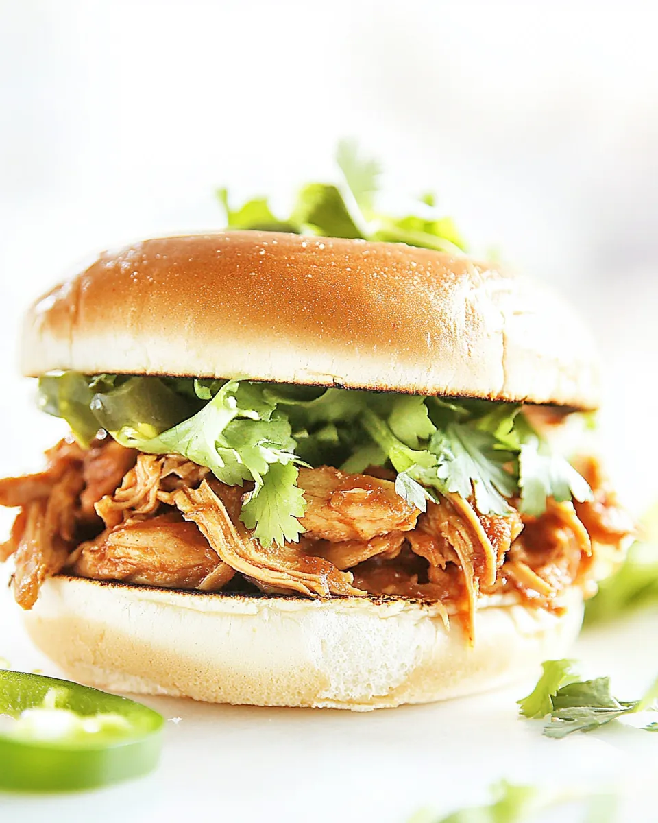 Classic Pulled Chicken Sandwich image