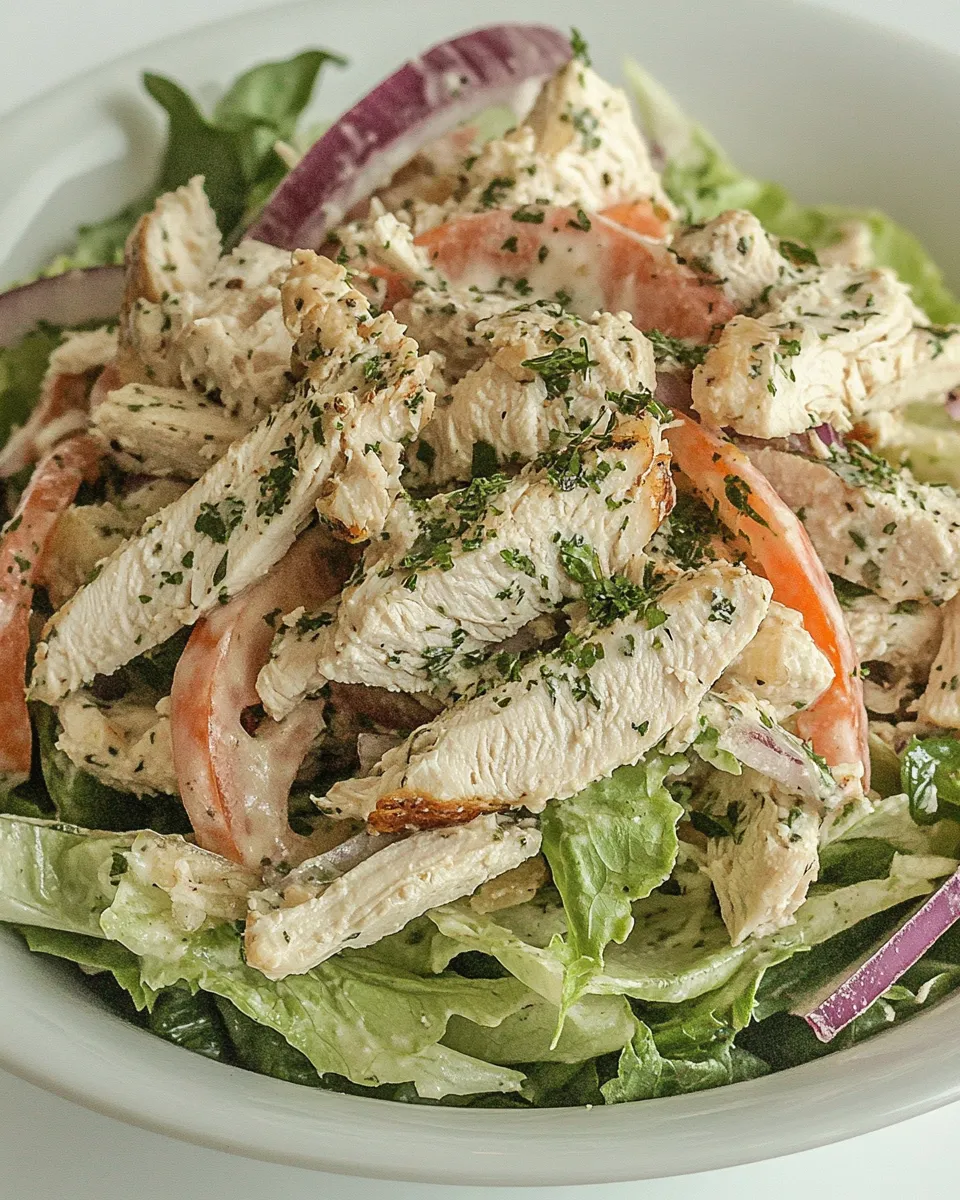 Classic Restaurant Style Chicken Salad image