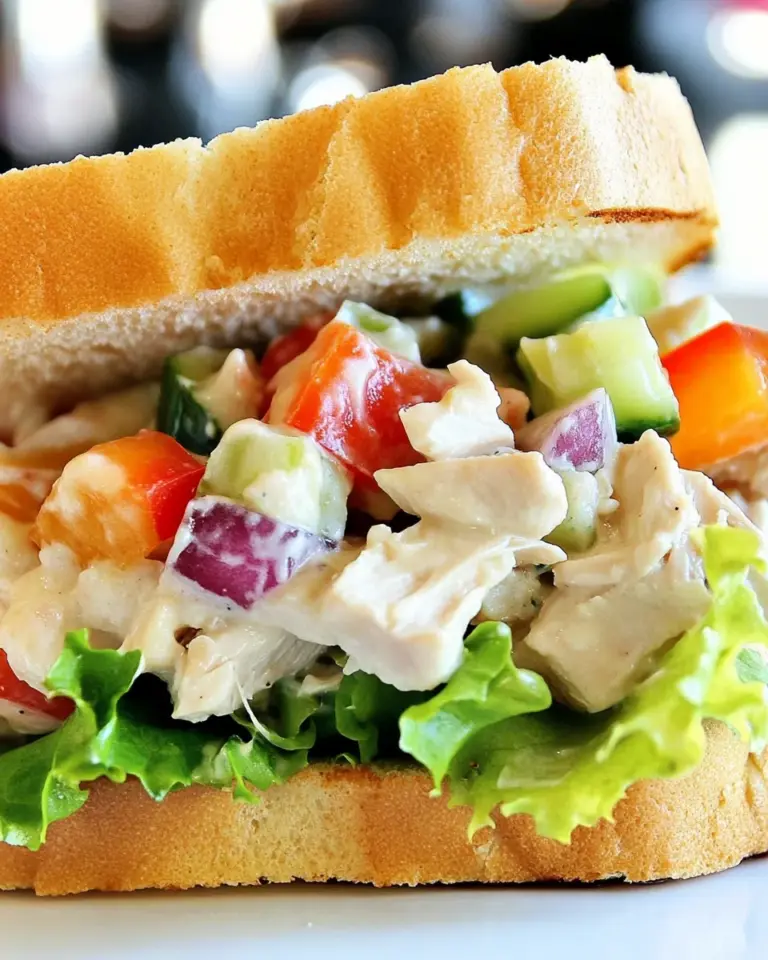 Homemade Rotisserie Chicken Salad Sandwich photo