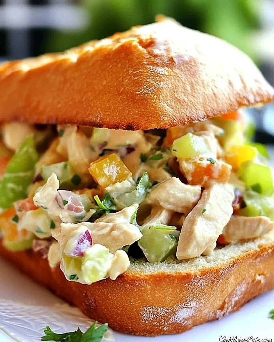 Classic Rotisserie Chicken Salad Sandwich image