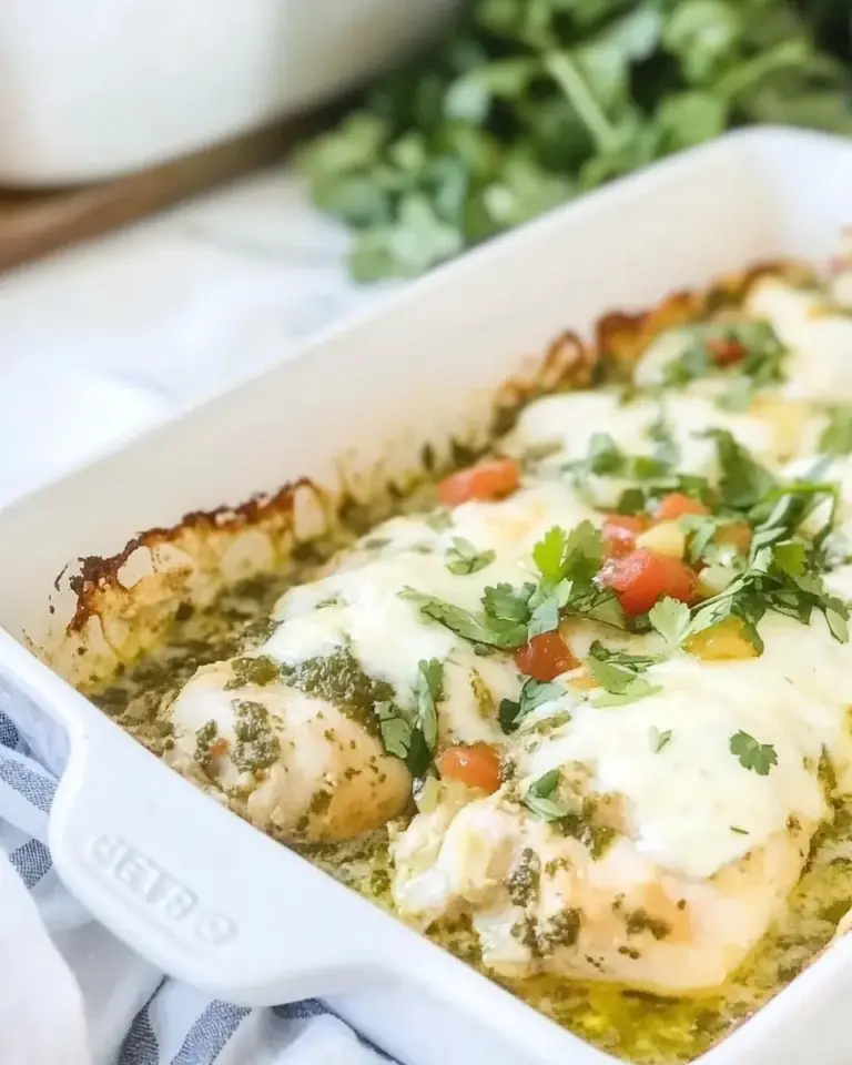 Homemade Salsa Verde Chicken Bake photo