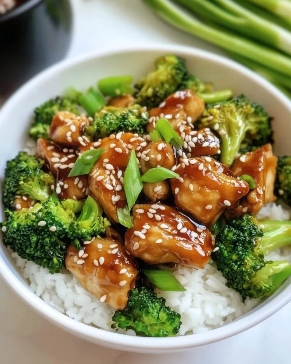 Classic Sesame Chicken with Broccoli image