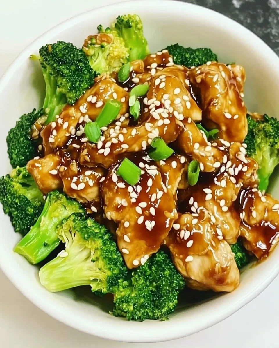 Easy Sesame Chicken with Broccoli recipe photo