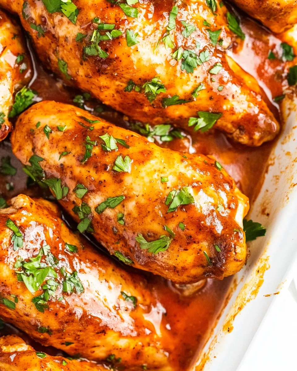 Delicious Sheet Pan Paprika Chicken plate image
