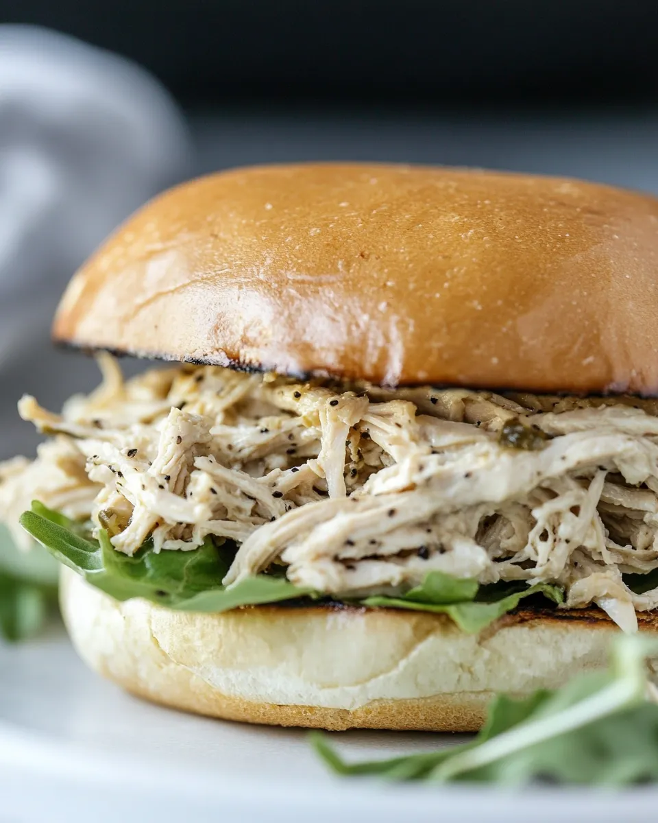 Classic Shredded Chicken Sandwich image