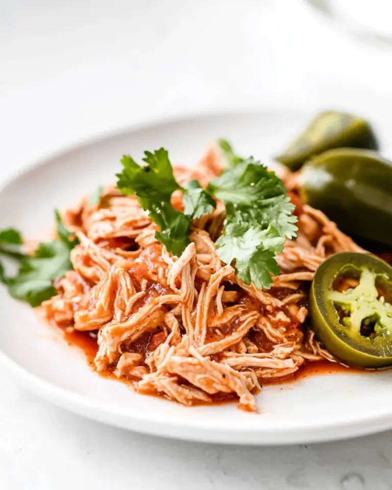 Homemade Shredded Salsa Chicken Recipe photo