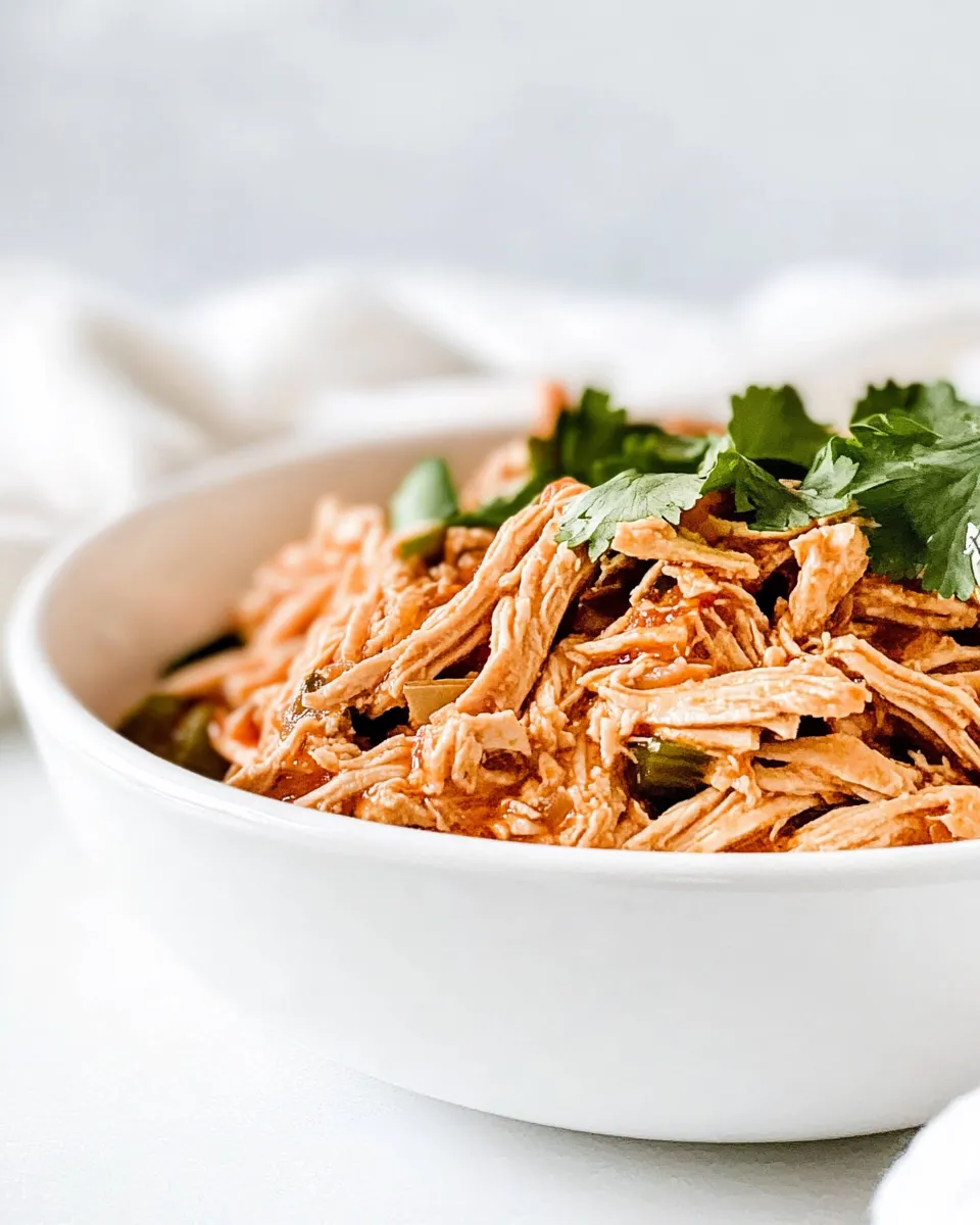 Easy Shredded Salsa Chicken Recipe picture