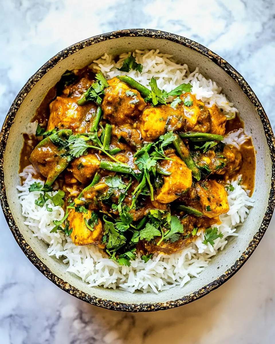 Easy Simple Coconut Chicken Curry. photo