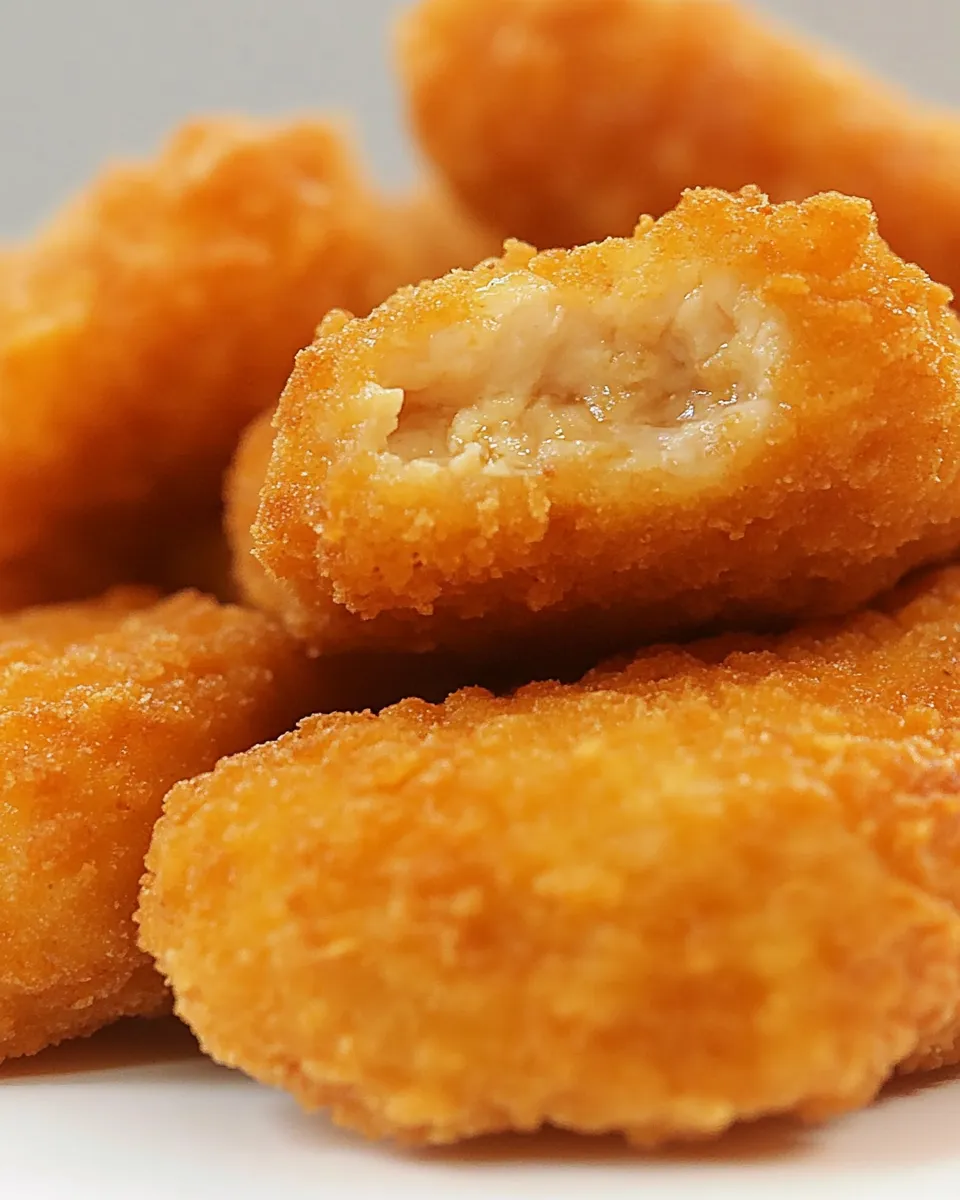 Easy Skinny Chicken Nuggets plate image